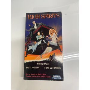 High Spirits‎ VHS Tape - Daryl Hannah, Peter O'Toole, Steve Guttenberg - 1988